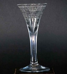 This 'Amen' glass sold for 43000 pounds last November in UK.