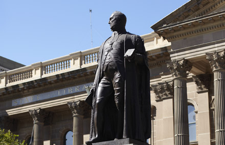 redmond_barry_statue