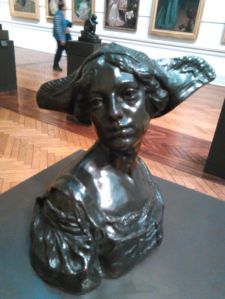 'The Dutch Cap' by Charles Web Gilbert. An unfortunate name for a sculpture, perhaps.